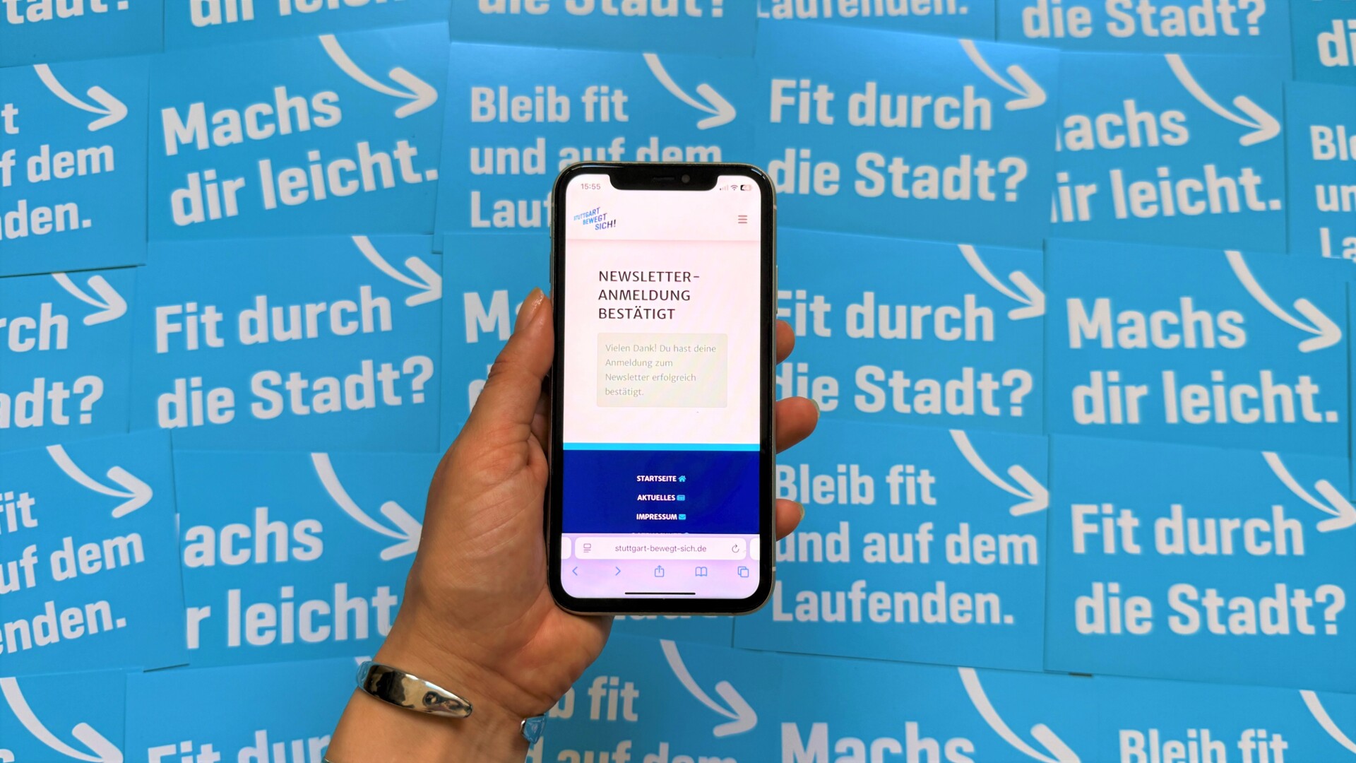 Newsletter abonnieren – und immer wissen, was geht!